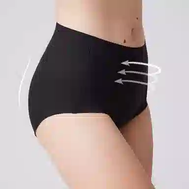 Fuli Mid-Rise Briefs Black