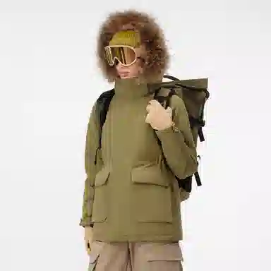 PELLIOT Coldproof Down Parka Hoodie Women