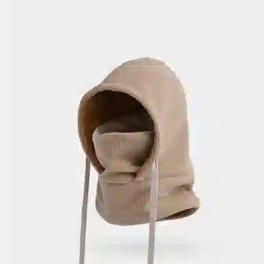 云见森知 骑行防风保暖面罩头盔内胆一体滑雪头套 聚酯纤维 绒线帽 男女同款情侣款