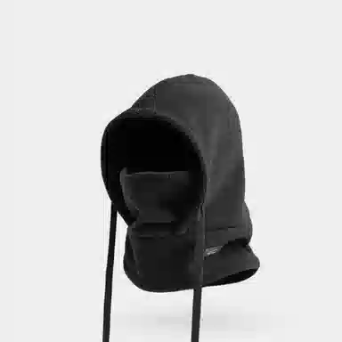 云见森知 骑行防风保暖面罩头盔内胆一体滑雪头套 聚酯纤维 绒线帽 男女同款情侣款