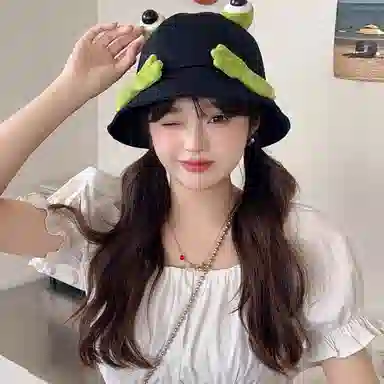 BAIJUAN Frog Bucket Hat