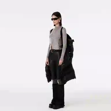 LINCchic 90 Down Coat Black