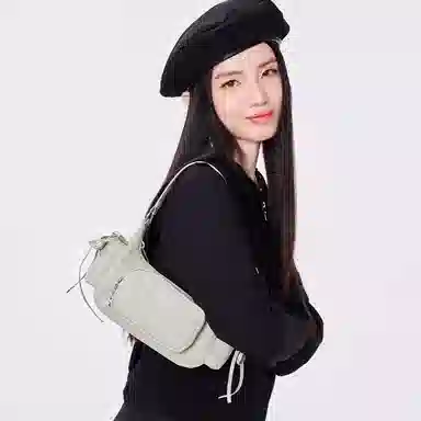 Kappa Single Shoulder Bag Grey