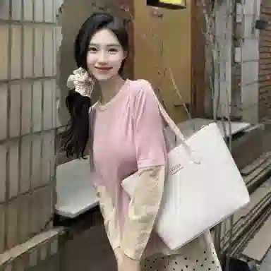 Kappa Strawberry Milkshake Pink Tote