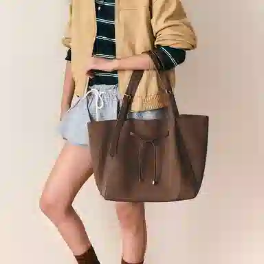 JONBAG Tote Bag Mocha Brown