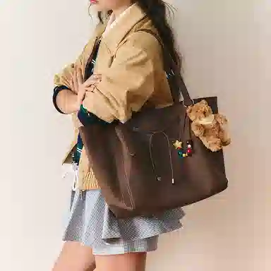 JONBAG Tote Bag Mocha Brown