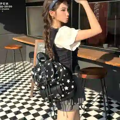 CULTIVATOR Millennial Star PU Backpack Medium