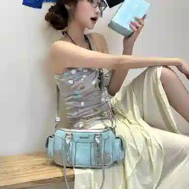 CULTIVATOR Leopard Print Crossbody Bag