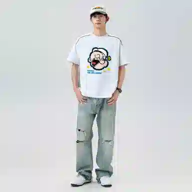 POPEYE Cartoon Logo Tee