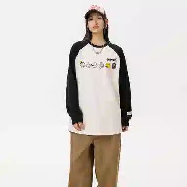POPEYE Raglan Sleeve T-Shirt
