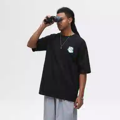 POPEYE Logo Print T-Shirt