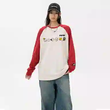 POPEYE Raglan Sleeve T-Shirt