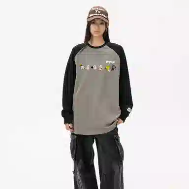 POPEYE Raglan Sleeve T-Shirt