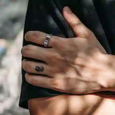 MYSH 925 Silver Wealth Ring