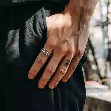 MYSH 925 Silver Wealth Ring