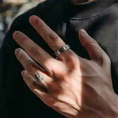 MYSH 925 Silver Wealth Ring