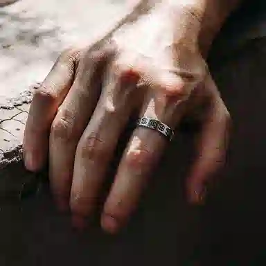 MYSH 925 Silver Wealth Ring