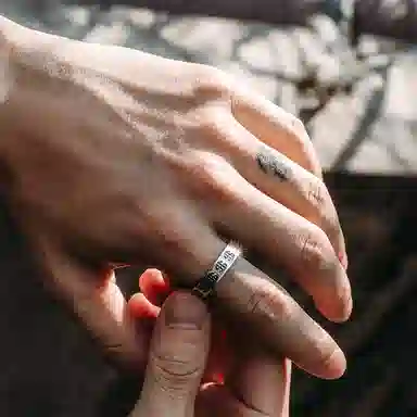 MYSH 925 Silver Wealth Ring