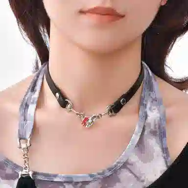 PEACE CAT choker