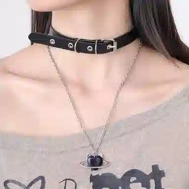 PEACE CAT y2kchoker