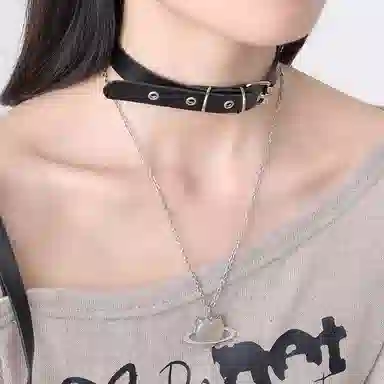 PEACE CAT y2kchoker