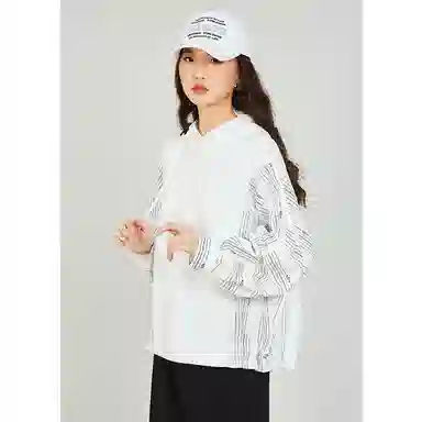 木果果木 时尚慵懒休闲连帽卫衣 女款