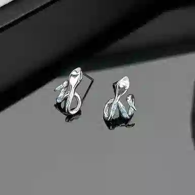 ENFANTIN S925 Silver Zircon Earrings