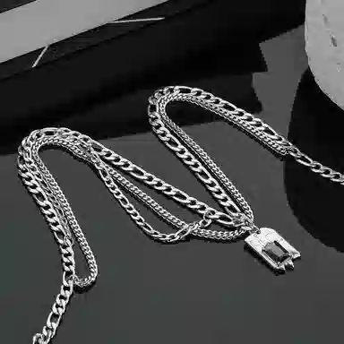 ENFANTIN Double Layer Sweater Chain