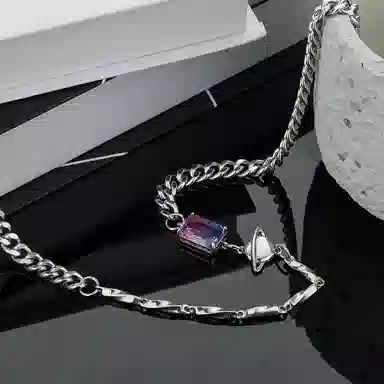 ENFANTIN Mobius Chain Necklace