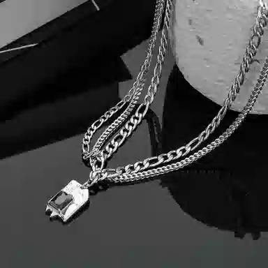 ENFANTIN Double Layer Sweater Chain