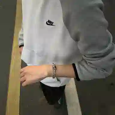 ENFANTIN Double Layer Lightning Cuban Chain Bracelet