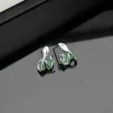 ENFANTIN S925 Silver Zircon Earrings
