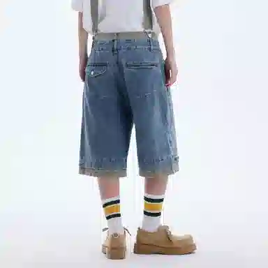 A SQUARE ROOT Denim Shorts