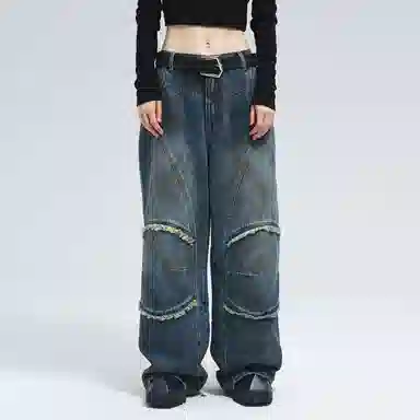 A SQUARE ROOT Wide Leg Jeans