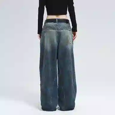 A SQUARE ROOT Wide Leg Jeans