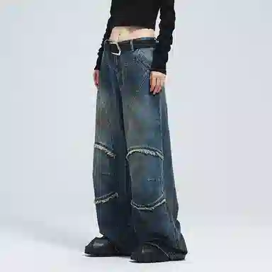 A SQUARE ROOT Wide Leg Jeans
