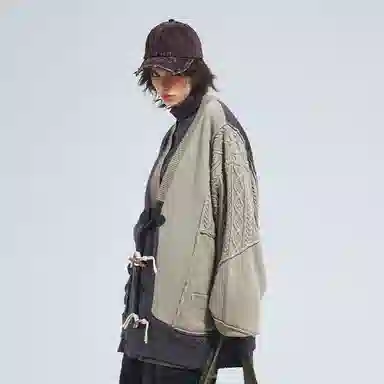 A SQUARE ROOT V-Neck Knit Sweater