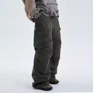 A SQUARE ROOT Cargo Pants