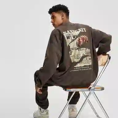 SandKnit Retro Rose Series Sweatshirt