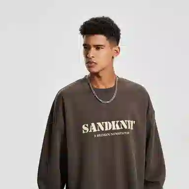 SandKnit Retro Rose Series Sweatshirt