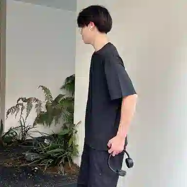 SandKnit Blackpig cleanfit T