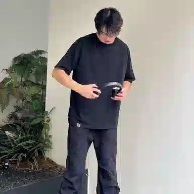 SandKnit Blackpig cleanfit T