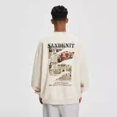 SandKnit Retro Rose Series Sweatshirt