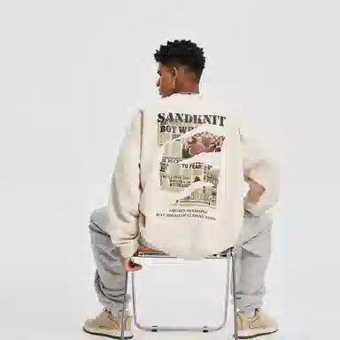 SandKnit Retro Rose Series Sweatshirt