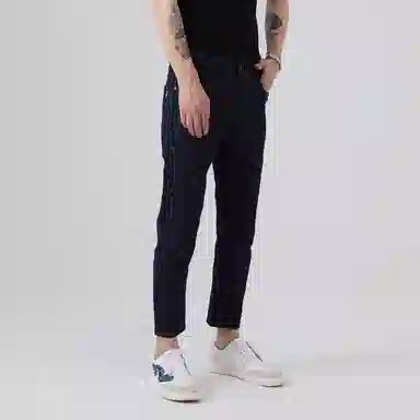 David Naman FW23 Navy Jeans