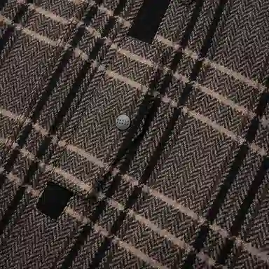 David Naman Classic Wool Coat