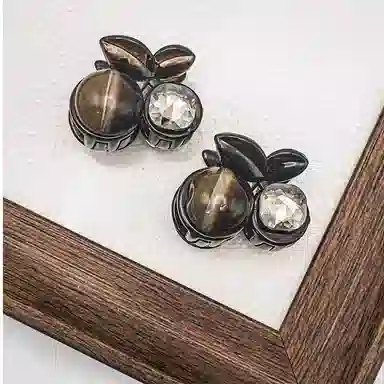 简应舒 猫眼小抓夹刘海小抓爪侧边夹半扎夹子发饰 亚克力 发夹 女款