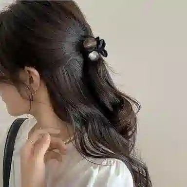 简应舒 猫眼小抓夹刘海小抓爪侧边夹半扎夹子发饰 亚克力 发夹 女款