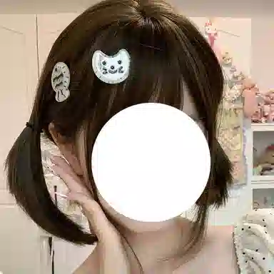 简应舒 小鱼侧边夹刘海夹碎发小发卡 亚克力 发夹 女款