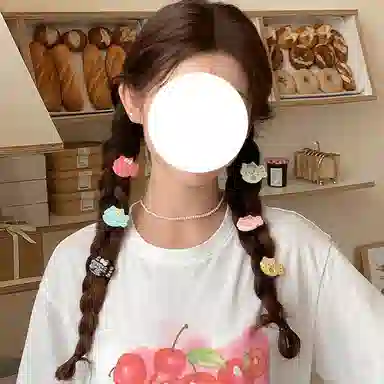 简应舒 蝴蝶猫刘海夹碎发小夹子可爱小发卡 亚克力 发夹 女款